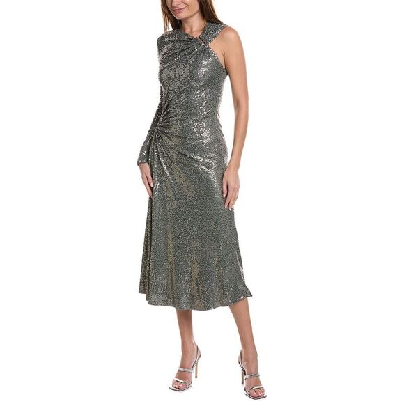Michael Kors Collection Womens  Cutout Sequin Gown - Picture 1 of 4